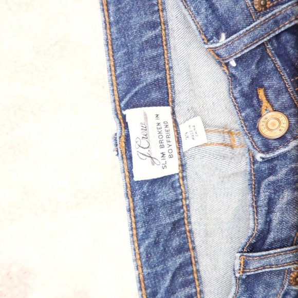 J. Crew Slim Broken in Boyfriend Jeans - Picture 6 of 6
